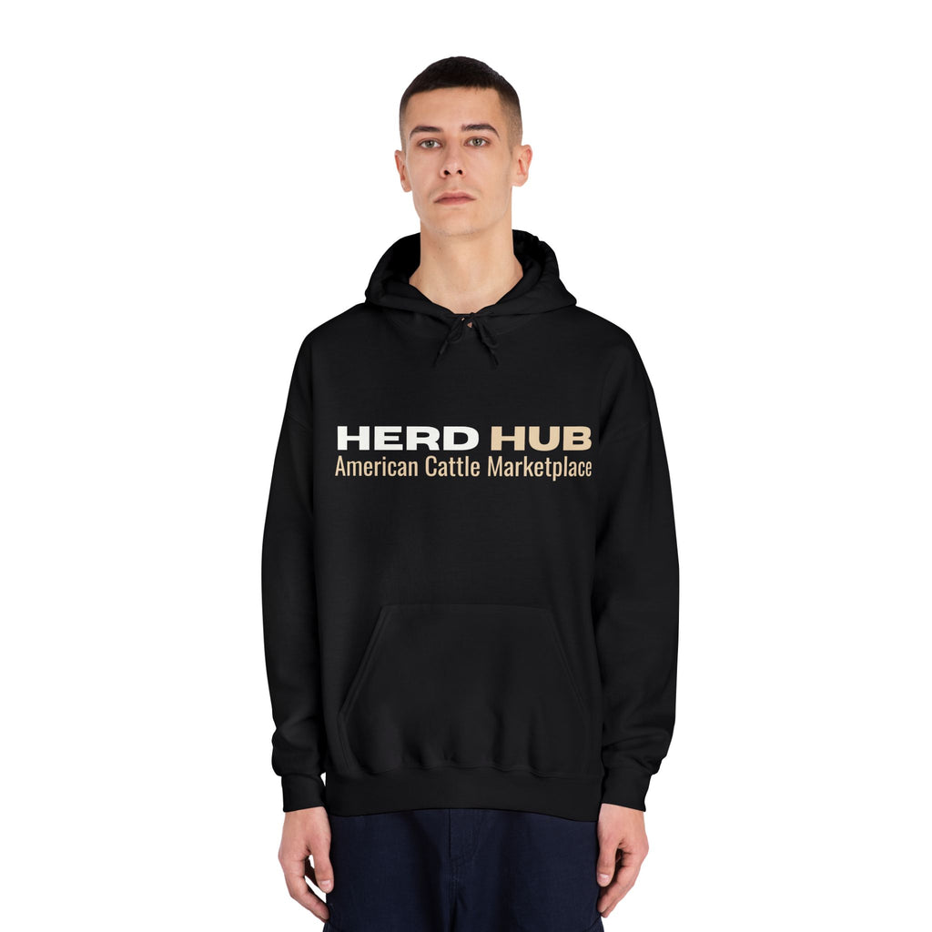 Herd Hub Hoodie — Cow Logo Pullover