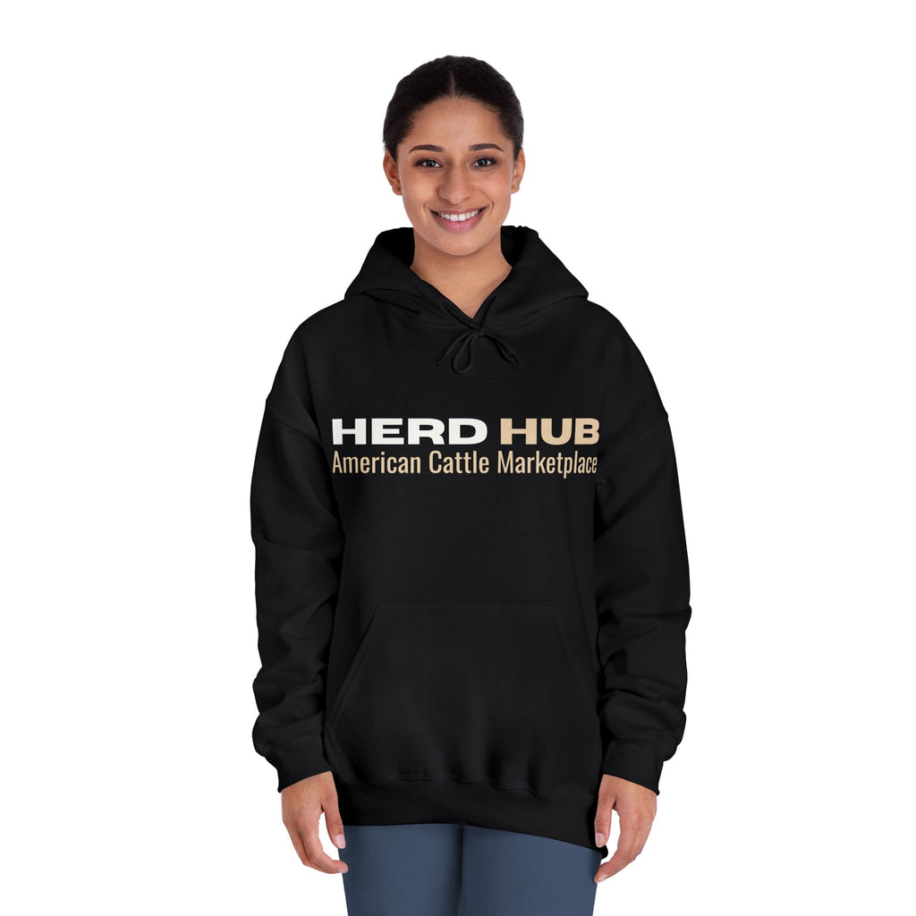 Herd Hub Hoodie — Cow Logo Pullover