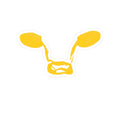 Cow Head Sticker — Herd Hub Decal