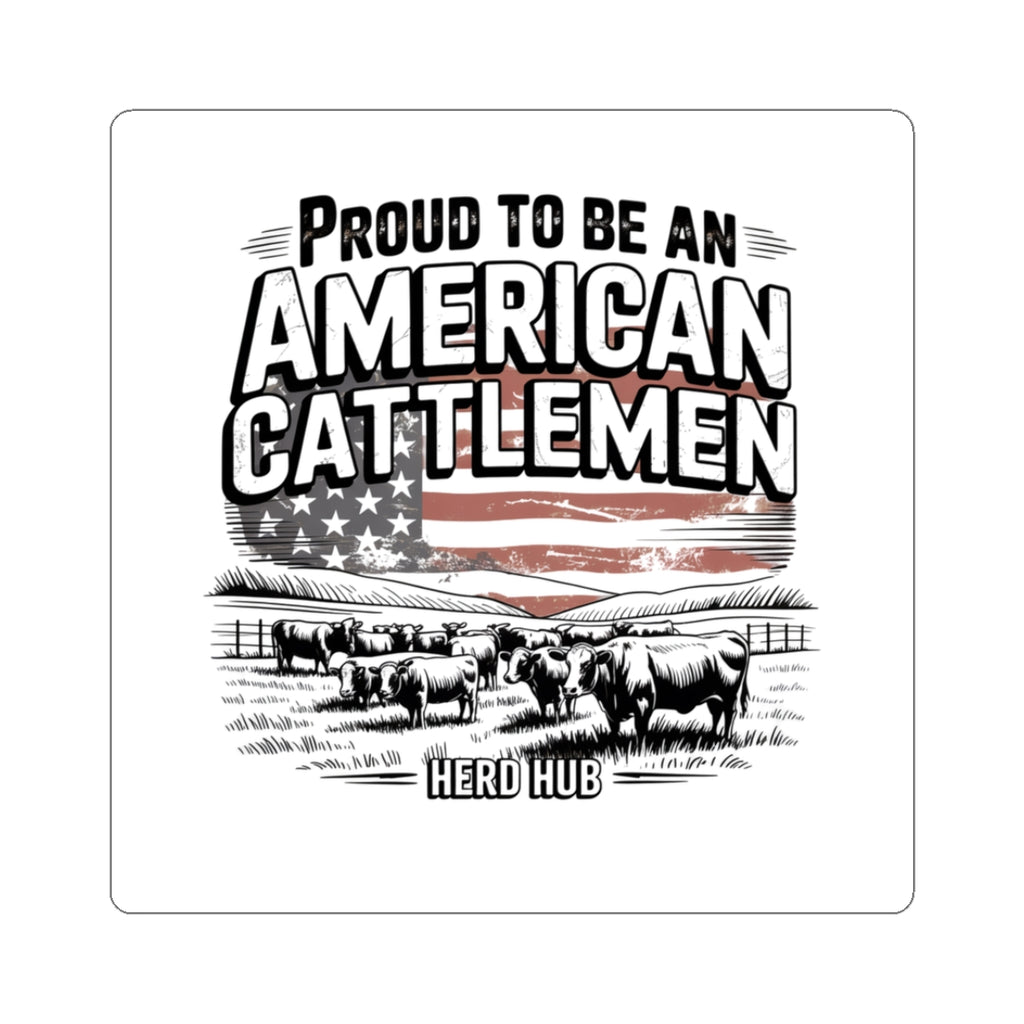 Proud Cattlemen Sticker — Herd Hub Decal