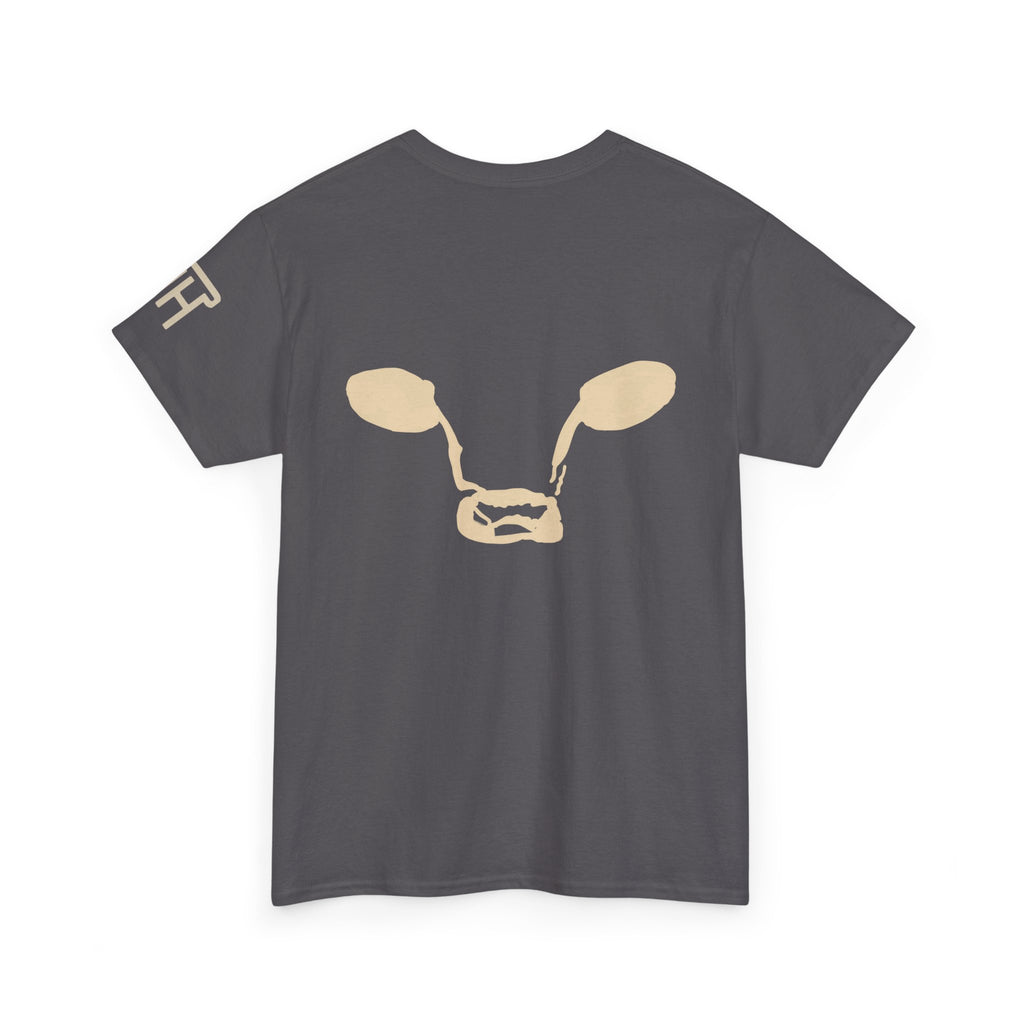 Herd Hub Cow Head — Cattle Brand Tee