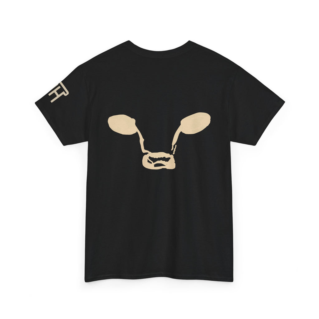 Herd Hub Cow Head — Cattle Brand Tee
