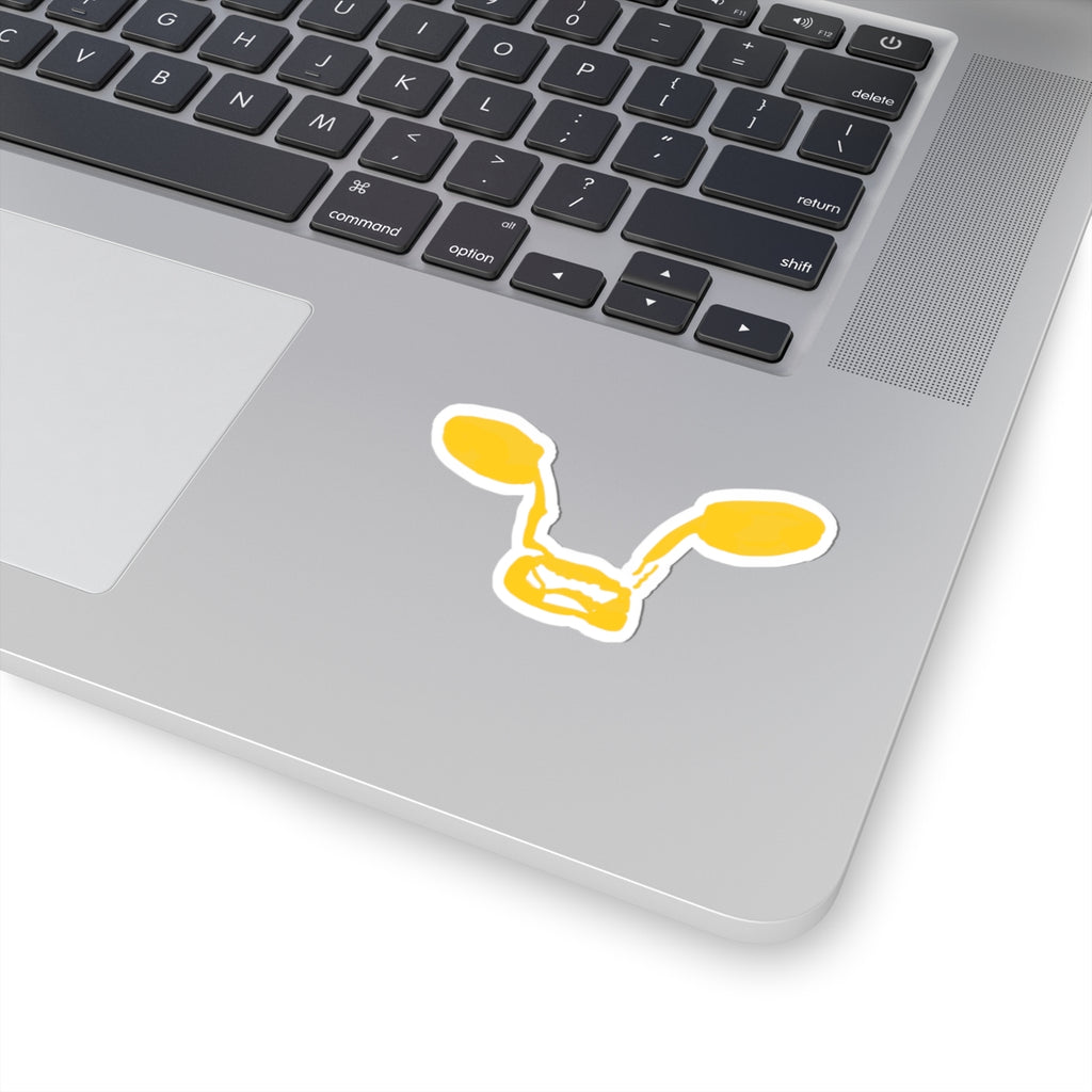 Cow Head Sticker — Herd Hub Decal
