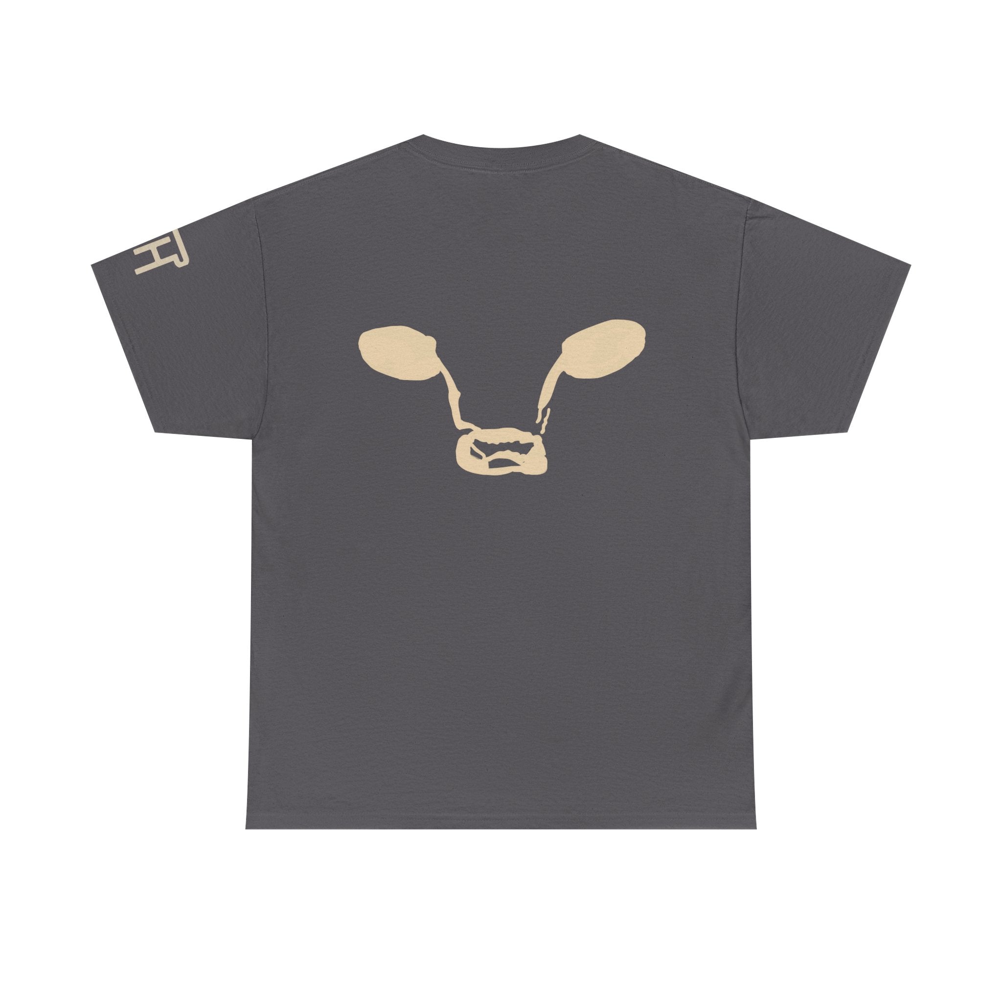 Herd Hub Cow Head — Cattle Brand Tee