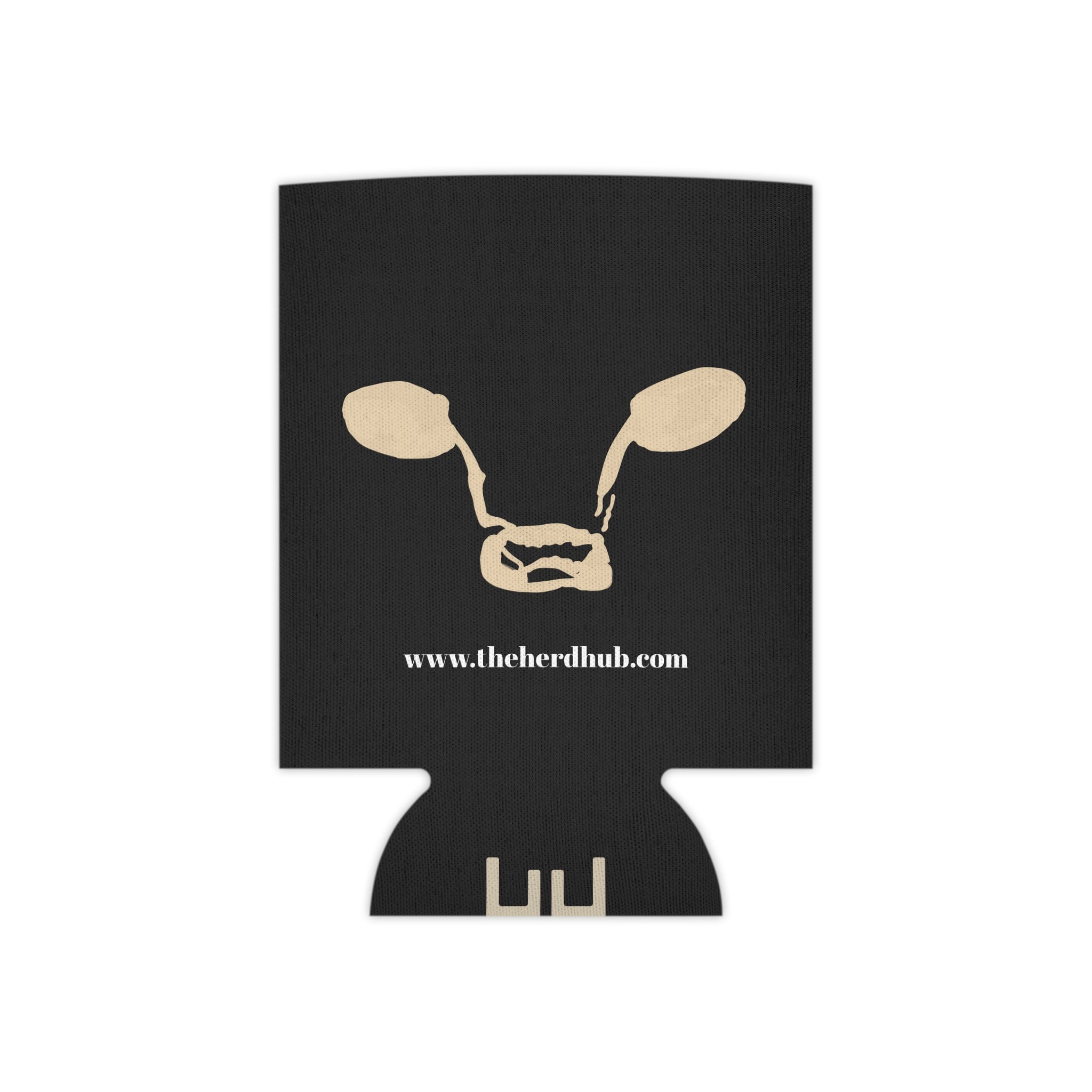 Herd Hub Can Cooler – Insulated Koozie with Cow Head