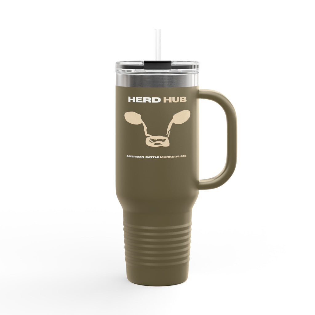 Herd Hub Travel Mug 40oz — Insulated Tumbler