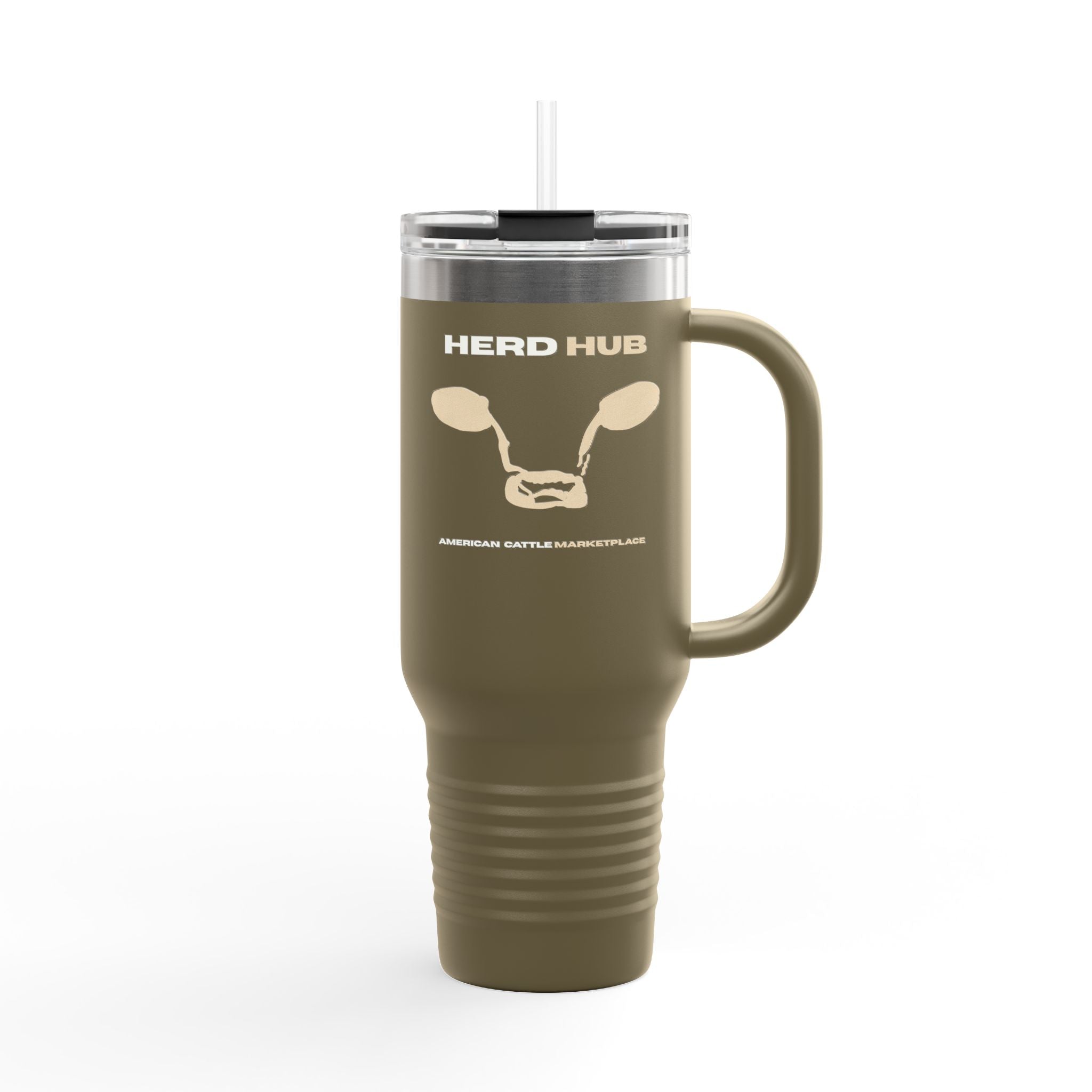 Herd Hub Travel Mug 40oz — Insulated Tumbler