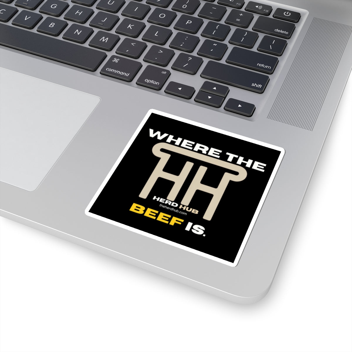 Where the Beef Is — Herd Hub Sticker