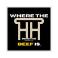 Where the Beef Is — Herd Hub Sticker