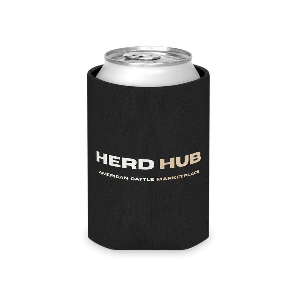 Herd Hub Can Cooler – Insulated Koozie with Cow Head