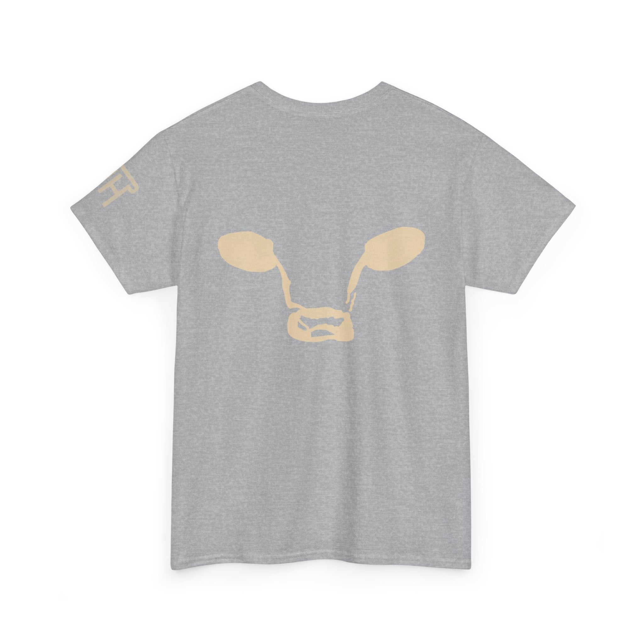 Herd Hub Cow Head — Cattle Brand Tee