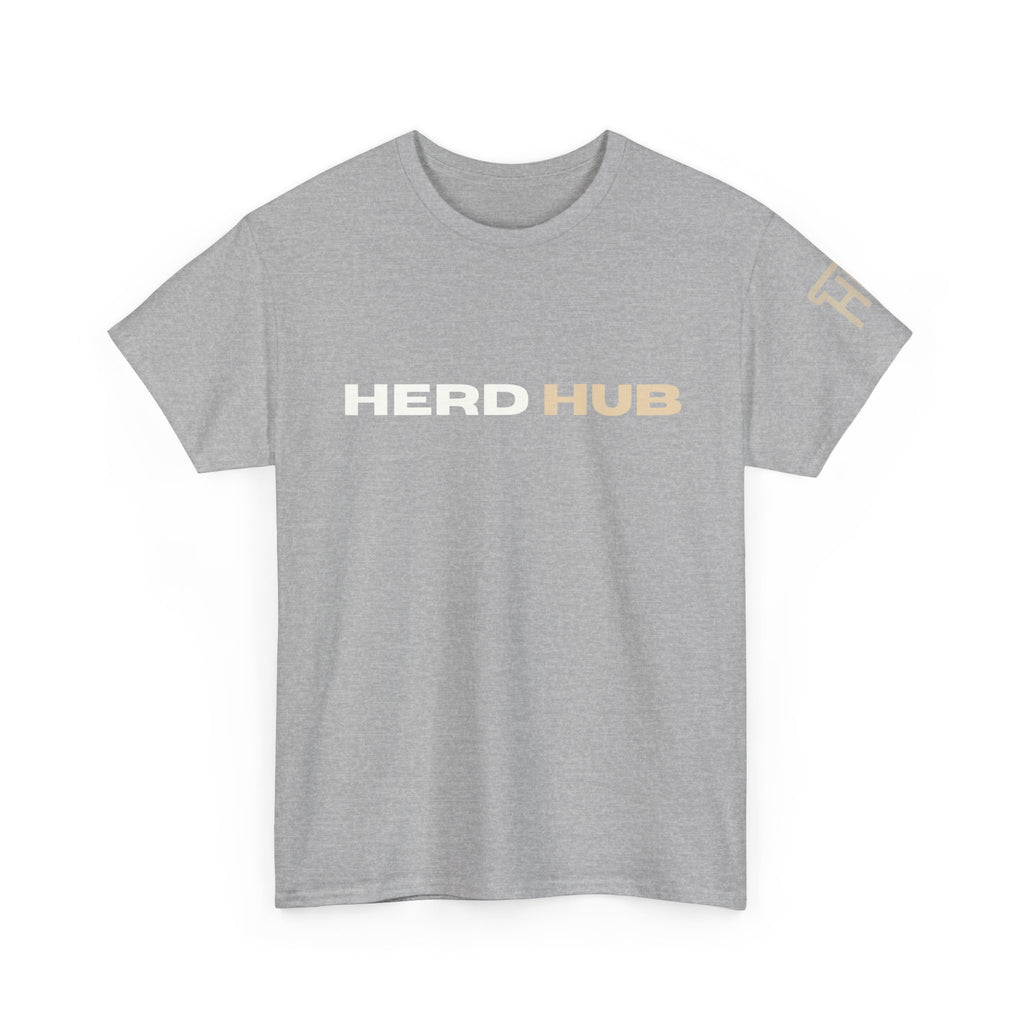 Herd Hub Cow Head — Cattle Brand Tee